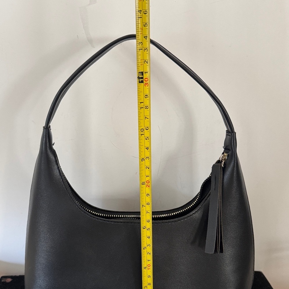 Elegant Black and Cream Women's Handbag plus clear bag -bundle collection set - Picture 5 of 13